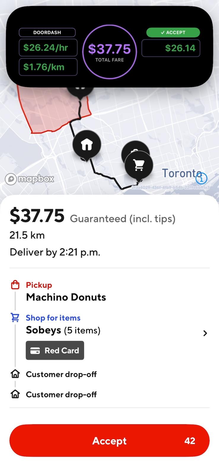 Smarter App iPhone DoorDash offer