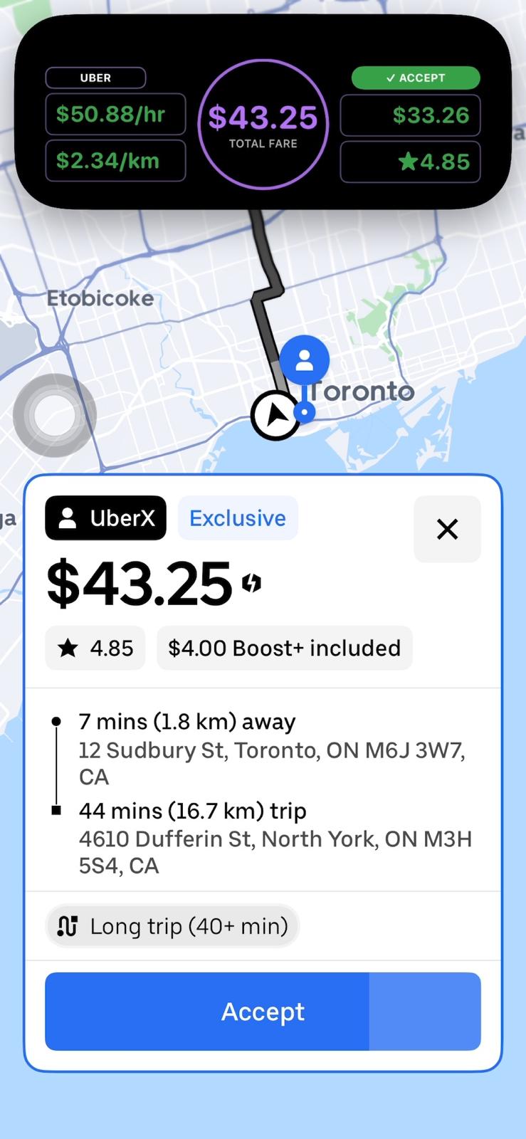 Smarter App iPhone Uber offer